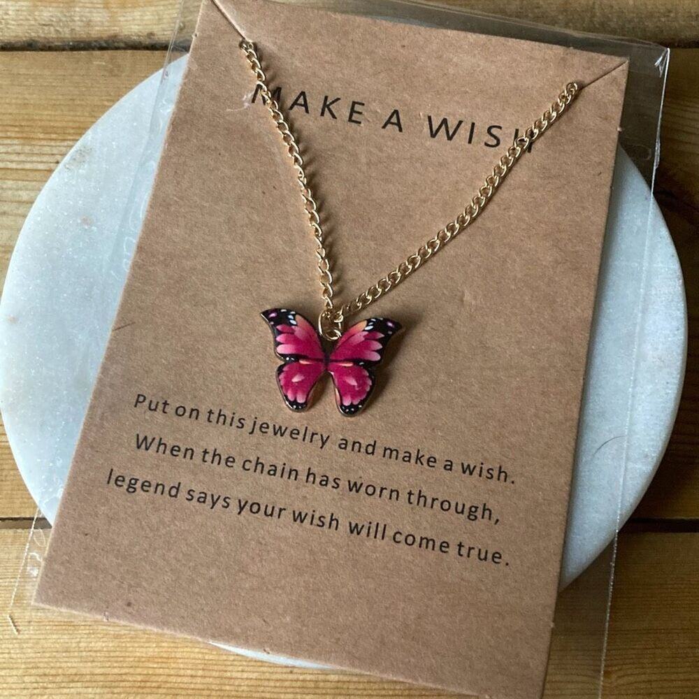 butterfly necklace